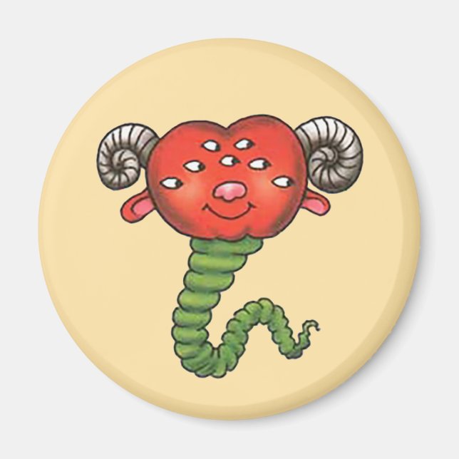 Íman Monster mit rotem Kopf (Frente)