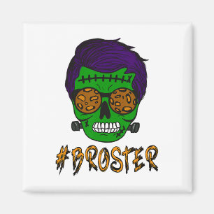 Íman Monster Skull Broster Brother Halloween Correspond