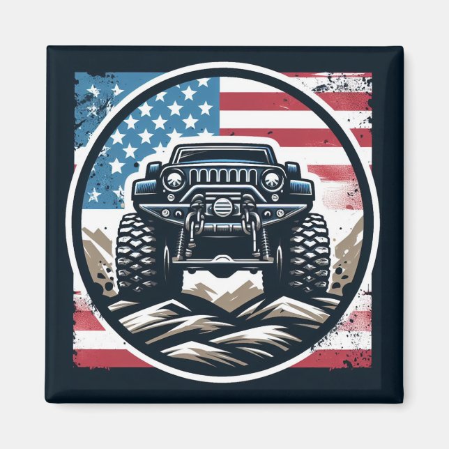 ÍMAN MONSTER TRUCK MAGNET (Frente)