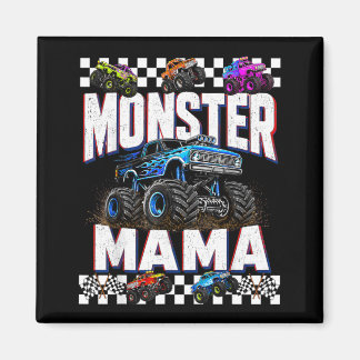 Íman Monster Truck Mama Family Matching Monster Trucks