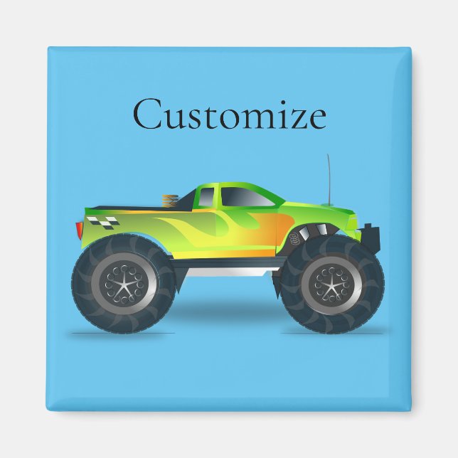 Íman Monster Truck Thunder_Cove (Frente)