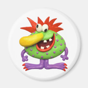 Íman Monstro amarelo do nariz