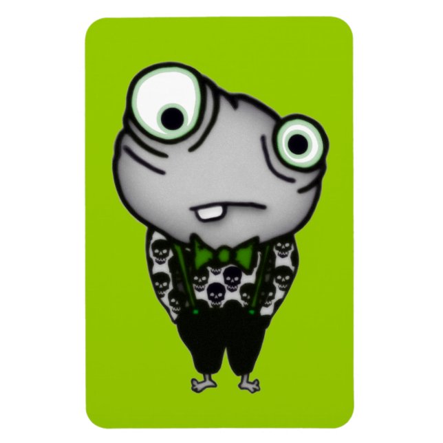 Íman Monstro Bem Vestido (Vertical)