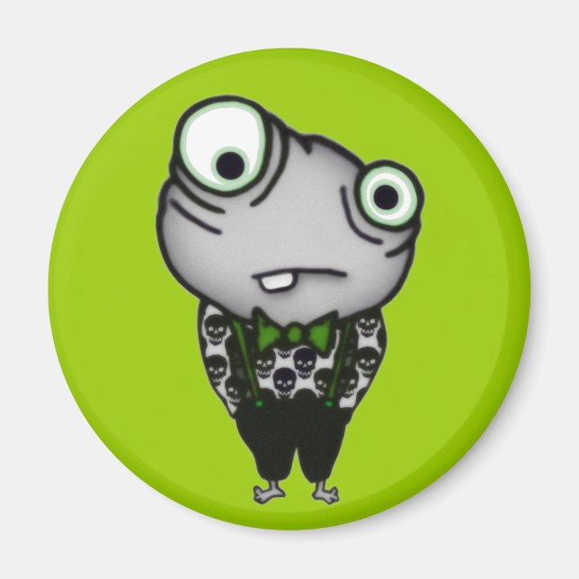 Íman Monstro Bem Vestido (Frente)