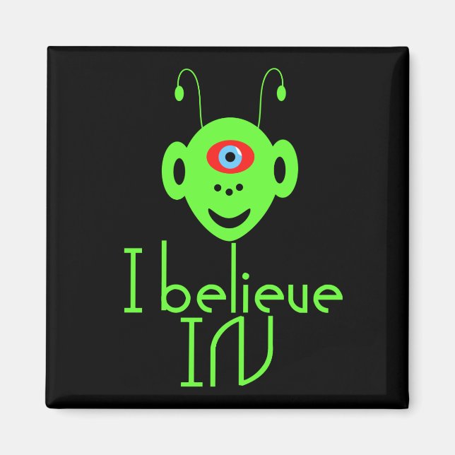 Íman Monstro da alienígena engraçado (Frente)