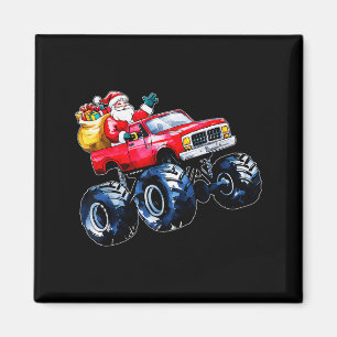 Íman Monstro de Caminhão do Papai Noel do Natal Meninos