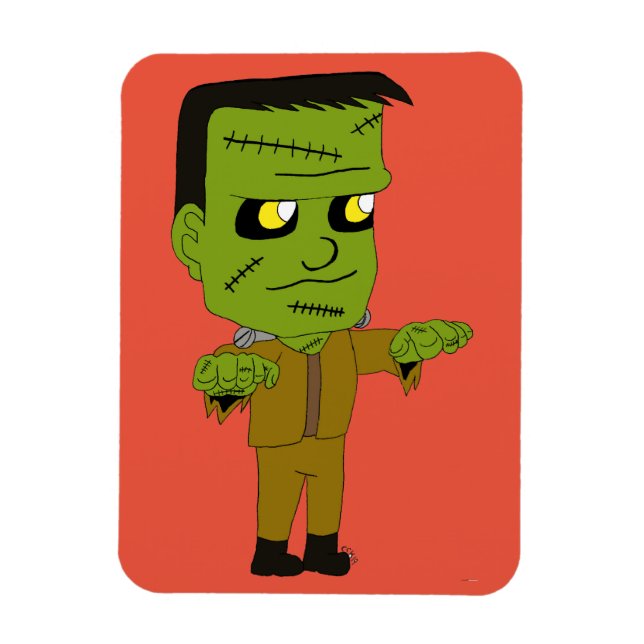 Íman monstro de chibi (Vertical)