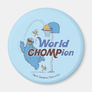 Íman Monstro de cookies Atiradas De Lúpulo De Basquet