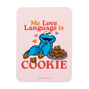 Íman Monstro de cookies   Citação do dia de os namorado