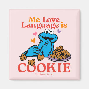 Íman Monstro de cookies   Citação do dia de os namorado