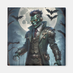 Íman Monstro de Frankenstein Steampunk do Dia das Bruxa