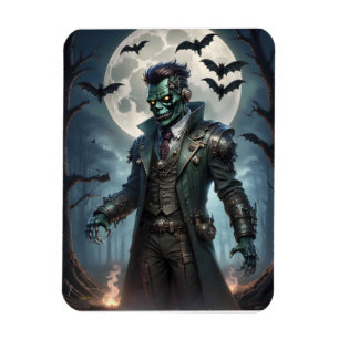 Íman Monstro de Halloween Steampunk Frankenstein