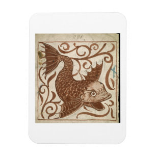 Íman Monstro de mar (w/c no papel)