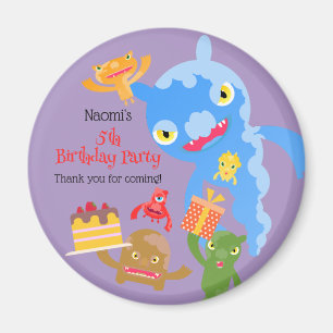 Íman Monstro do Pequeno Partido e Festa de aniversário