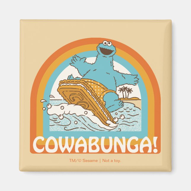 Íman Monstro dos Cookies Cowabunga! (Frente)