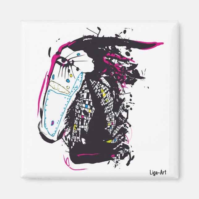 Íman Monstro espécie (Frente)