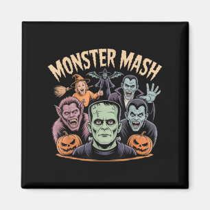 Íman Monstro Mash Cole Monstros do Halloween Derrame Ho