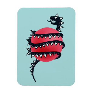 Íman Monstro mau legal do cobra do dragão