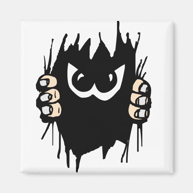 Íman Monstro no meu ímã! (Frente)