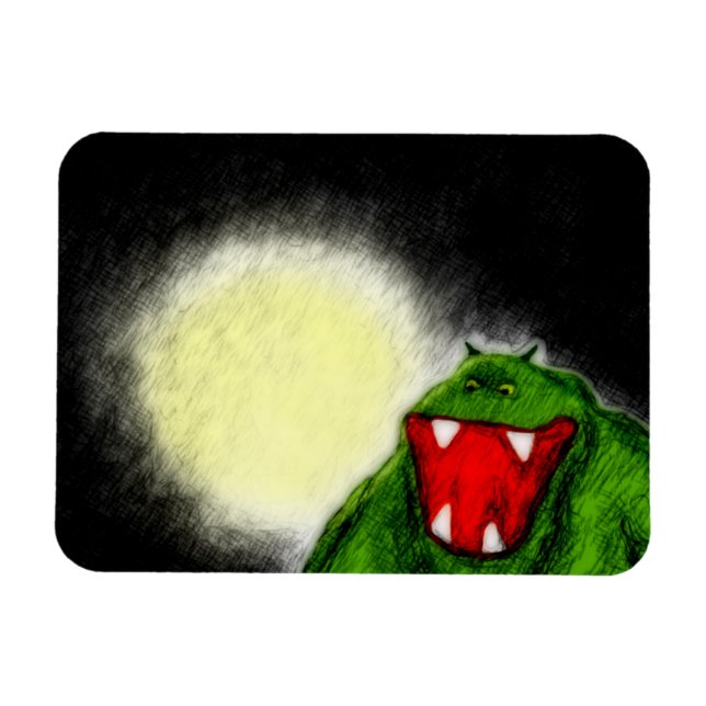 Íman Monstro Noturno (Horizontal)