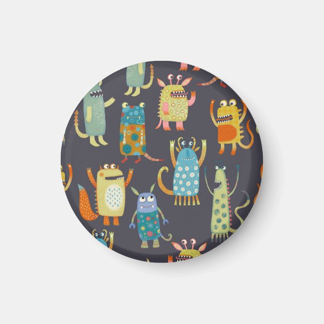 Íman Monstros bonitos (Frente)