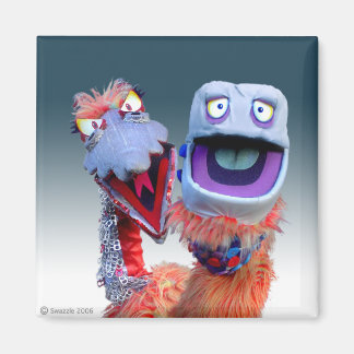 Íman Monstros de alumínio e plástico