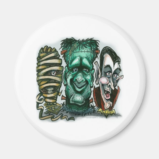 Íman Monstros de Filmes (Frente)