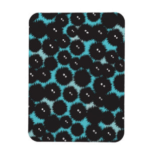 Íman Monstros engraçados e pretos