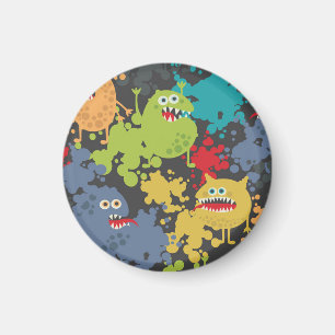 Íman Monstros engraçados fofos