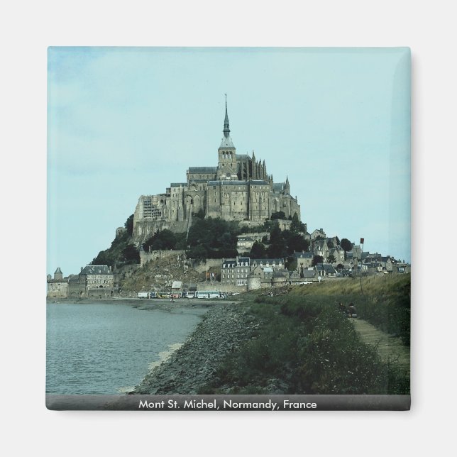 Íman Mont Rua. Michel, Normandia, França (Frente)