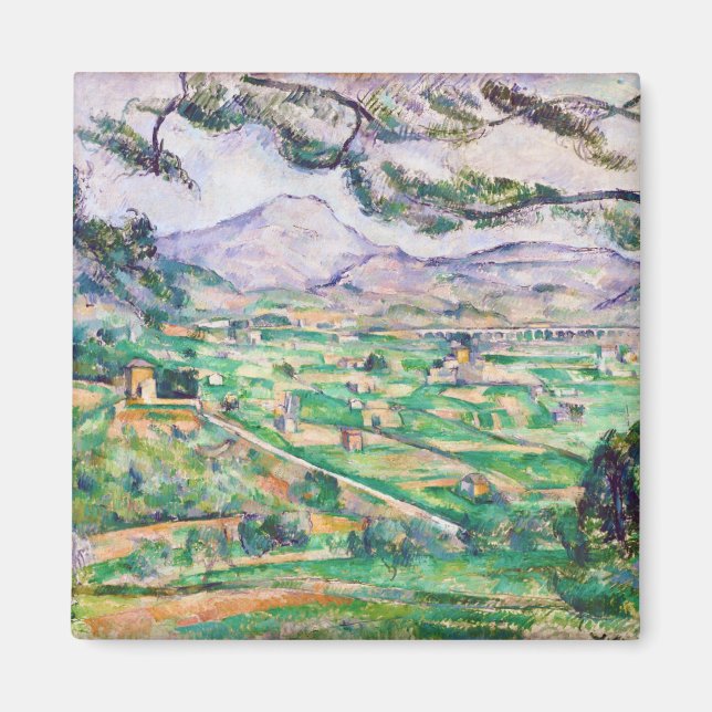 Íman Mont Sainte-Victoire, Paul Cezanne (Frente)