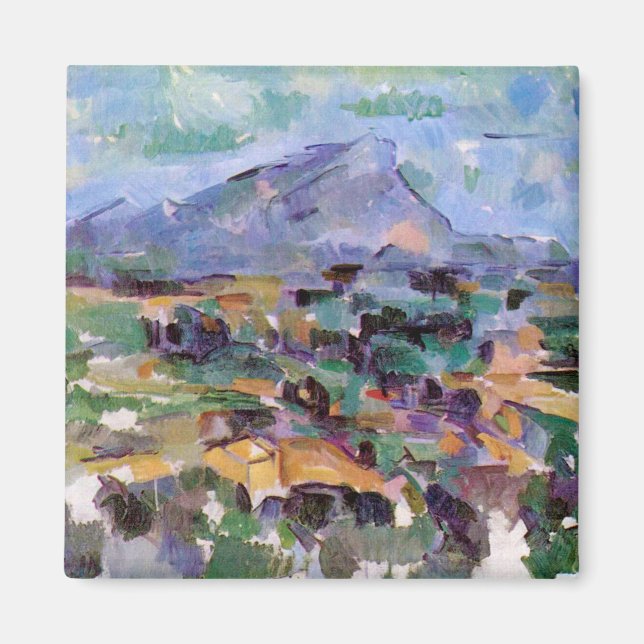 Íman Mont Sainte-Victoire, Paul Cezanne (Frente)