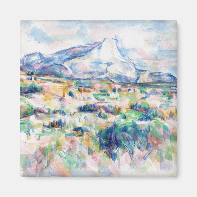 Íman Mont Sainte-Victoire, Paul Cezanne (Frente)