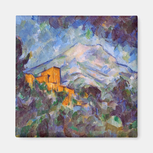Íman Mont Sainte-Victoire, Paul Cezanne (Frente)