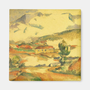 Íman Mont Sainte Victoire, por Paul Cezanne, Vintage Ar
