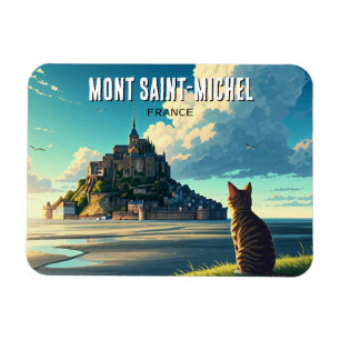 Íman Mont Santo-Michel France Viagem Cat