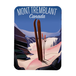 Íman Mont Tremblant Ski Canadá
