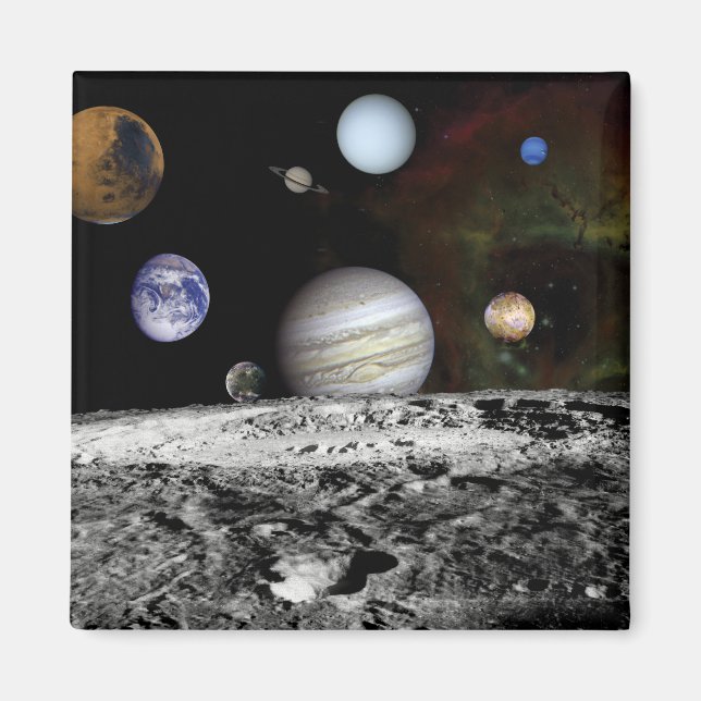 Íman Montagem Planetária (Frente)