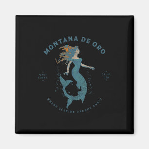 Íman Montana De Oro State Park Los Osos Retro Vintage M