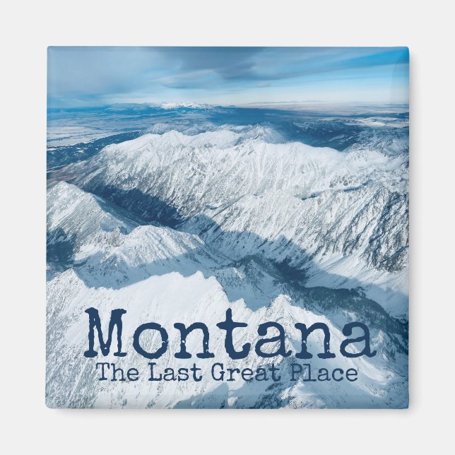 Íman Montana, o último Excelente das montanhas de neve  (Frente)