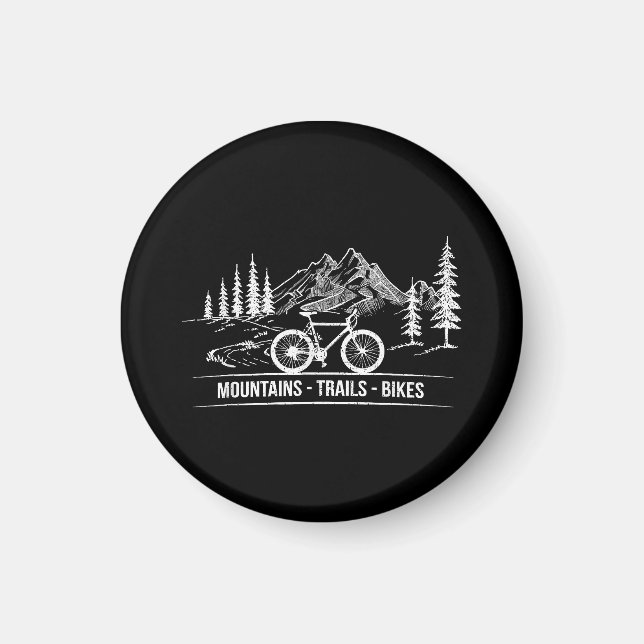 Íman Montanha - Bicicleta de bicicleta de bicicleta (Frente)