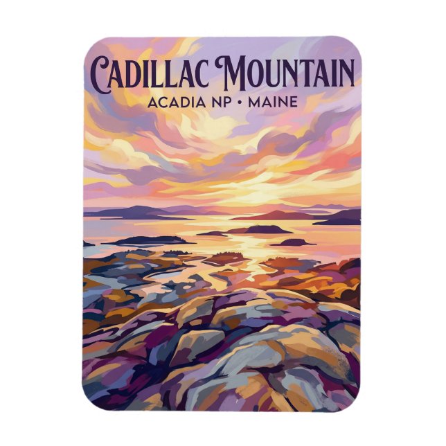 Íman Montanha Cadillac, PN Acadia EUA (Vertical)