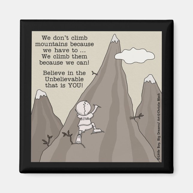 Íman Montanha Clima (Frente)