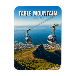 Íman Montanha da Mesa Teleférico Ariel África do Sul