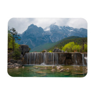 Íman Montanha da neve do dragão do jade do vale   da