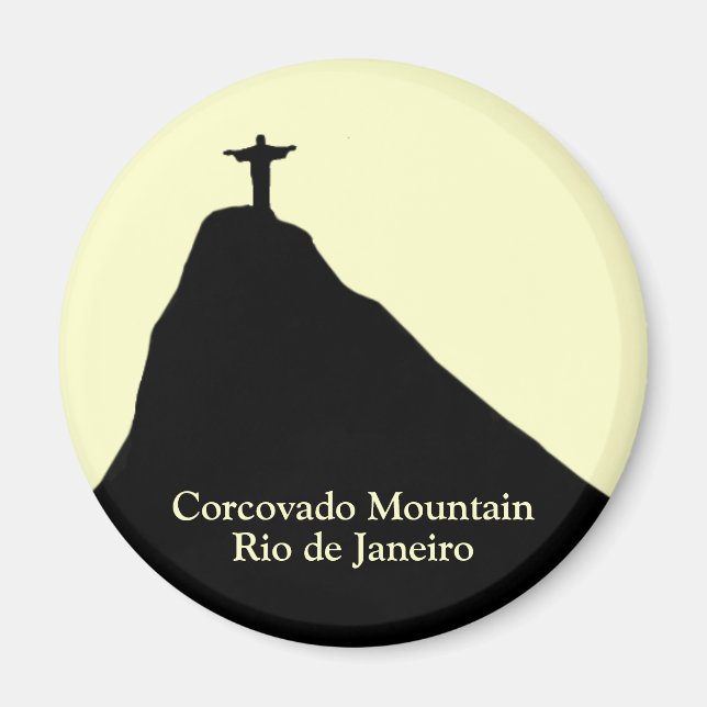 Íman montanha do Corcovado. Rio de Janeiro (Frente)