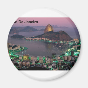 Íman Montanha do naco de açúcar de Brasil Rio de