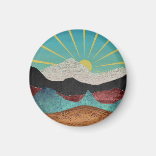 Íman Montanha Fantasia Sunrise