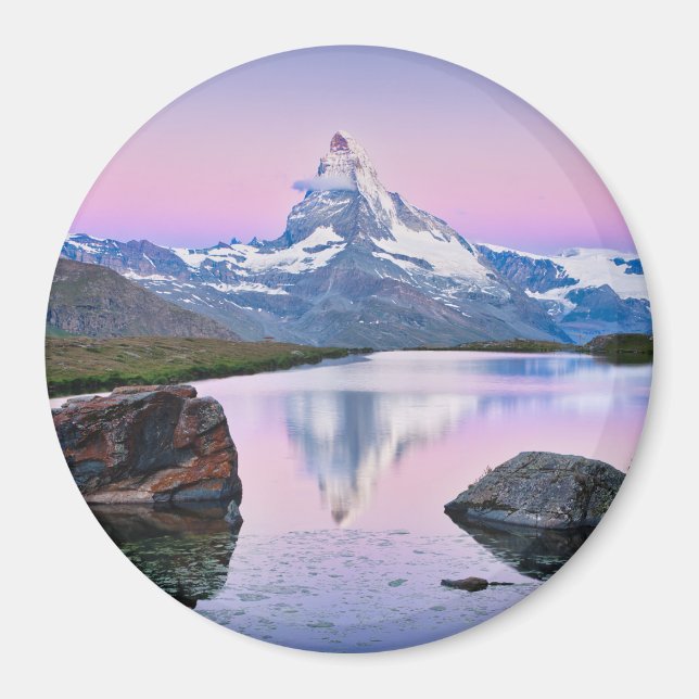 Íman Montanha Matterhorn em Zermatt, Suiça (Frente)