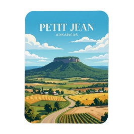 Íman Montanha Petit Jean EUA